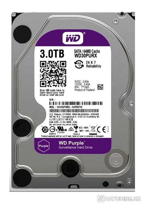 Жесткие диски новые 1; 2; 3; 4; 6; 8; 10Tb Алматы - изображение 1