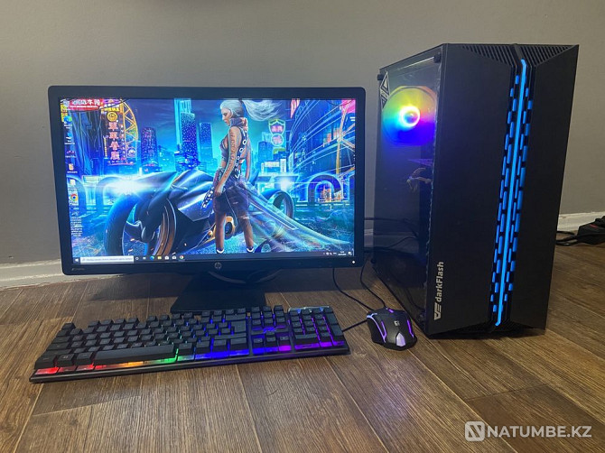 Компьютер игровой Core i7; RX-470; 16gb ram Алматы - изображение 1