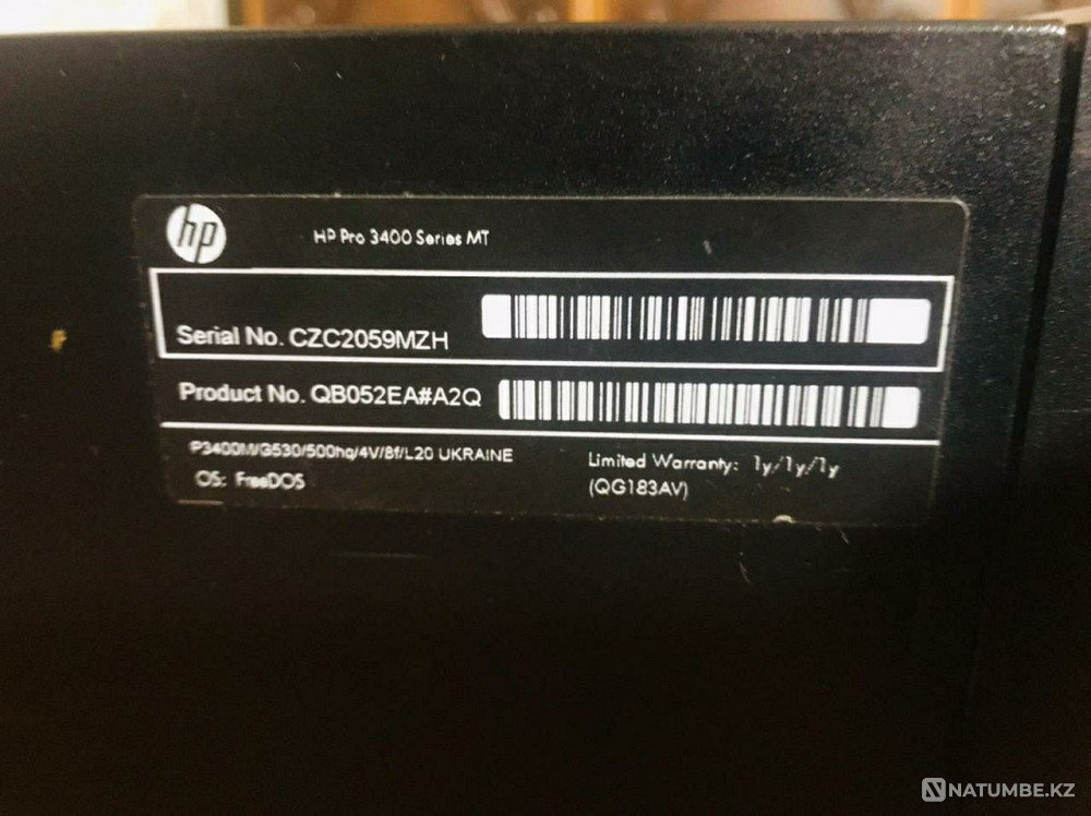 Компьютер Hp Pro 3400 Алматы - изображение 3