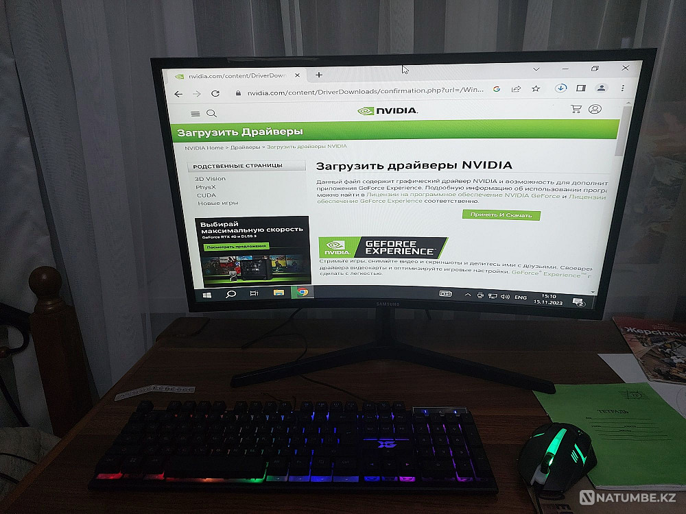 Компьютер i3 7100 Алматы - изображение 1