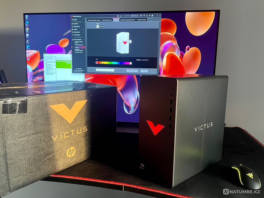 !!!СУПЕР ЦЕНА!!! / RTX 3060TI / Ryzen 5-5600G/DDR4 16gb/ HP Victus 15l Алматы - изображение 1