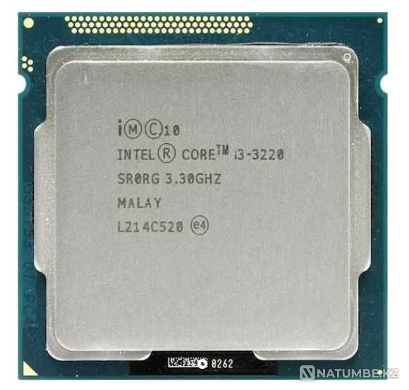 Intel core i3-3220 процессоры сатылады  Алматы - изображение 1