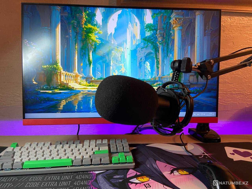PC i3 12100; GTX 1660TI; 16GB; 480GB SSD; 165hz Full set Almaty - photo 2