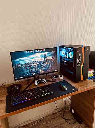 Продам игровой компьютер на Ryzen 5-2600|RTX3060|DDR4-16Gb Алматы