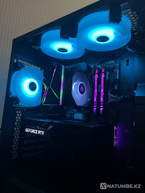 Продам игровой компьютер на Ryzen 5-2600|RTX3060|DDR4-16Gb Алматы - изображение 3