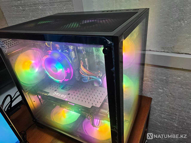 МощныйИгровой комп. Все новое в упаковке. i7/1070/16GB+27"монитор165Hz Алматы - изображение 7