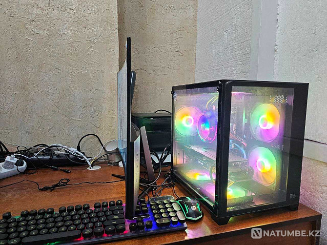 МощныйИгровой комп. Все новое в упаковке. i7/1070/16GB+27"монитор165Hz Алматы - изображение 3
