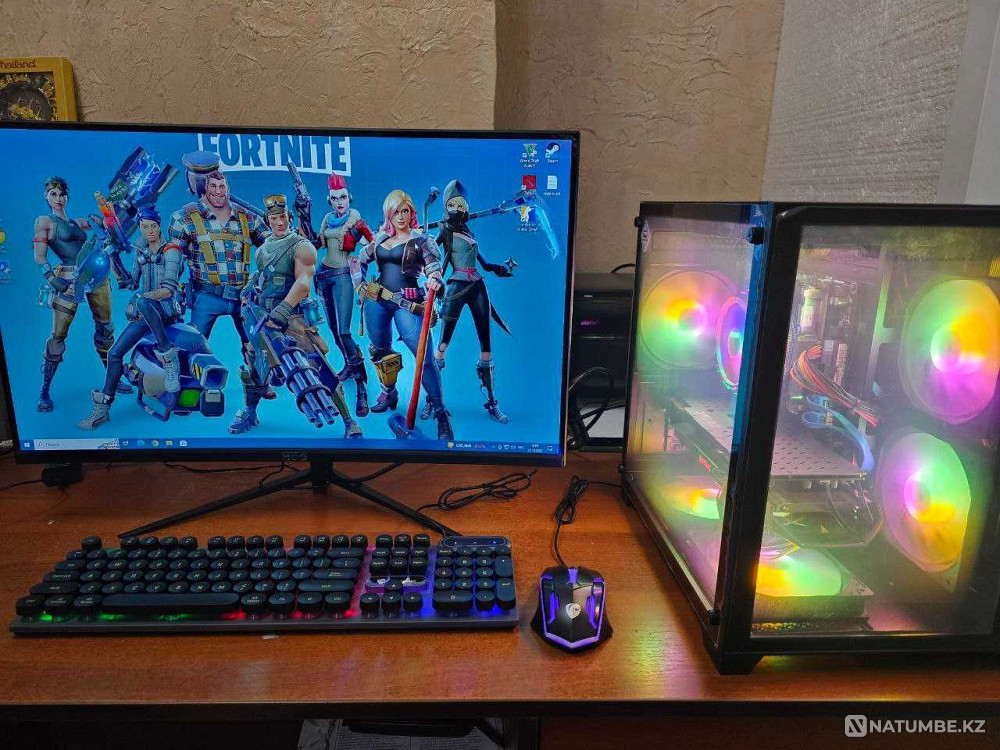 МощныйИгровой комп. Все новое в упаковке. i7/1070/16GB+27"монитор165Hz Алматы - изображение 5