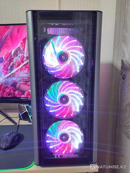 Игровой компьютер Core i7/16GB/SSD/GTX 1070Ti + Изогнутый 32-дюймовый Алматы - изображение 6
