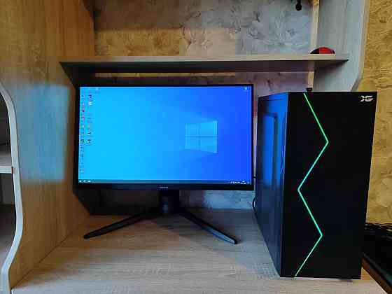 Компьютер R7-2700x/GTX1660S/DDR4-16G/SSD-120/HDD-1Tb/БП 550W Алматы