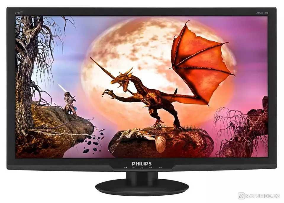 Игровой ПК: i5; 16ГБ RAM; RX 570; 27" Philips Алматы - изображение 1