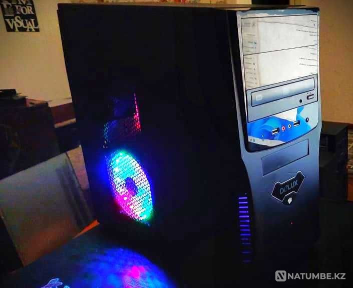 Игровой ПК: i5; 16ГБ RAM; RX 570; 27" Philips Алматы - изображение 2