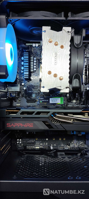 Новый RYZEN 5 5500\DDR4 16GB\RX 6700 12GB (RTX3070) \NVME 512GB Алматы - изображение 2