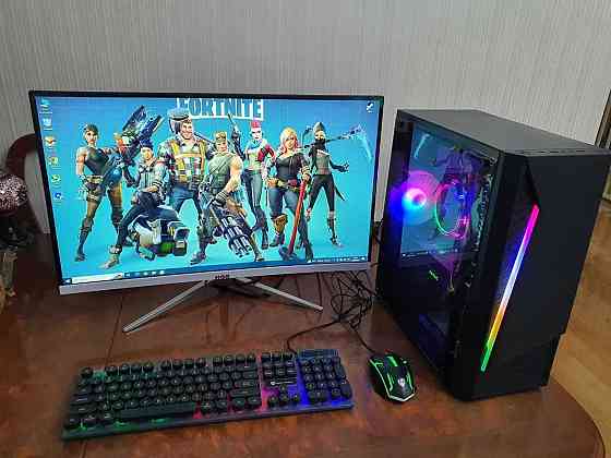 Мощный Игровой Комп-р. Все новое в упаковке. i7+1070+27"монитор 165Hz Алматы