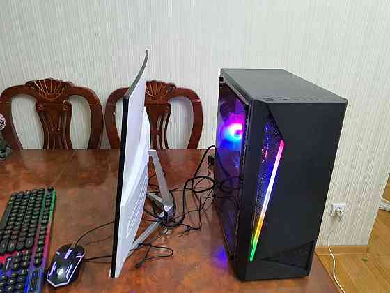 Мощный Игровой Комп-р. Все новое в упаковке. i7+1070+27"монитор 165Hz Алматы