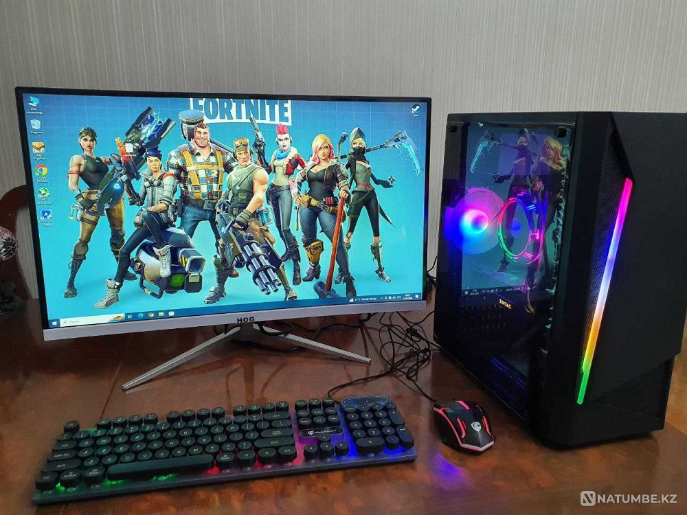 Мощный Игровой Комп-р. Все новое в упаковке. i7+1070+27"монитор 165Hz Алматы - изображение 8