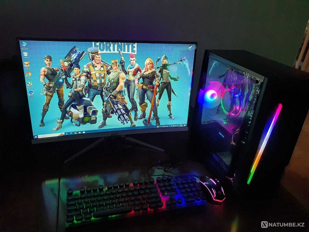 Мощный Игровой Комп-р. Все новое в упаковке. i7+1070+27"монитор 165Hz Алматы - изображение 2