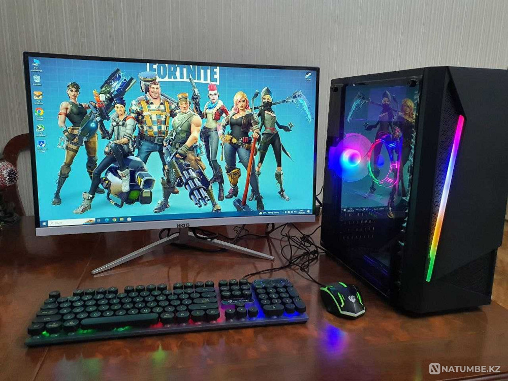 Мощный Игровой Комп-р. Все новое в упаковке. i7+1070+27"монитор 165Hz Алматы - изображение 7