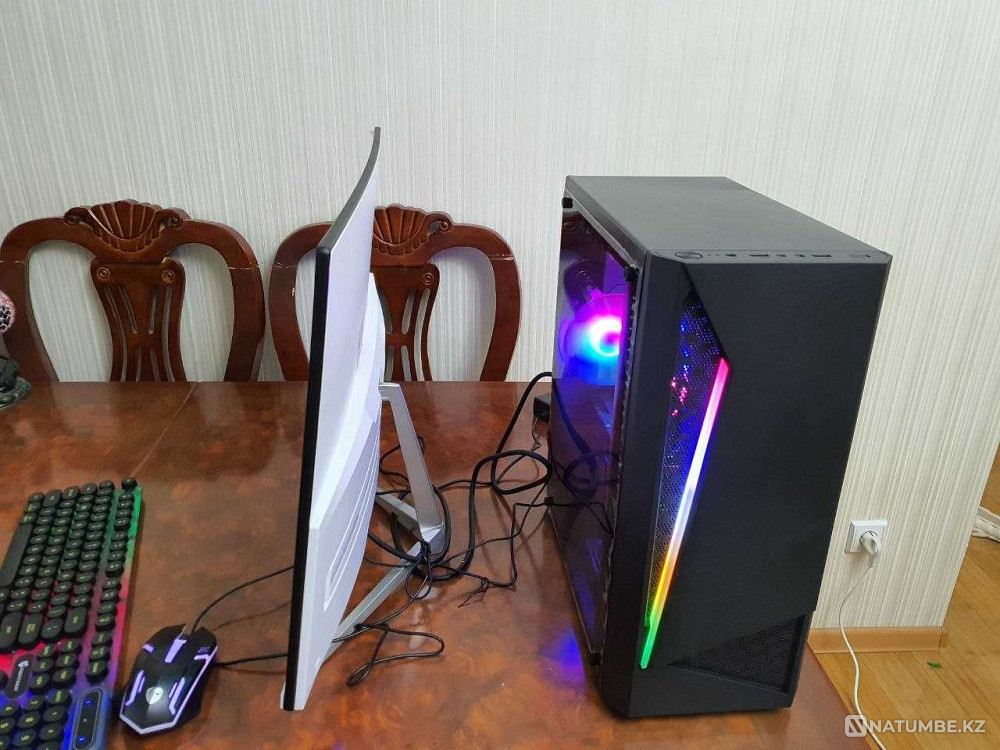 Мощный Игровой Комп-р. Все новое в упаковке. i7+1070+27"монитор 165Hz Алматы - изображение 3