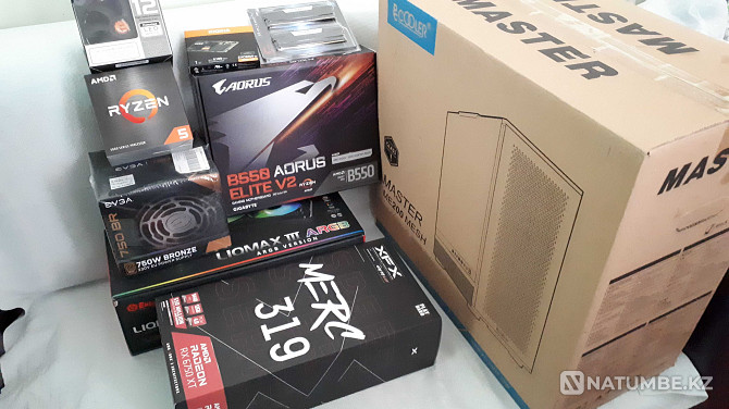 Gaming computer - a new set of components. Almaty - photo 2