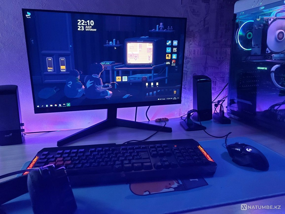 Selling gaming computer with components Almaty - photo 1