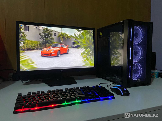 Inexpensive Gaming computer complete set Almaty - photo 1