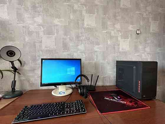 Игровой ПК 1050TI; core i5 + монитор; и игровая периферия. Almaty