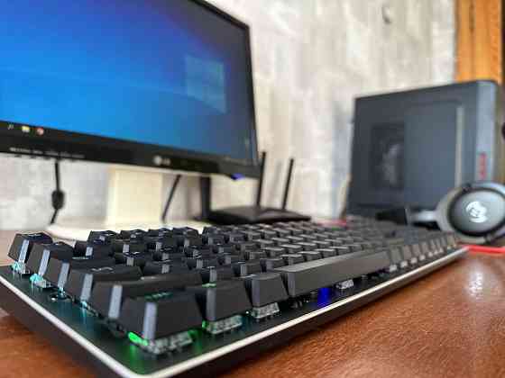 Игровой ПК 1050TI; core i5 + монитор; и игровая периферия. Almaty