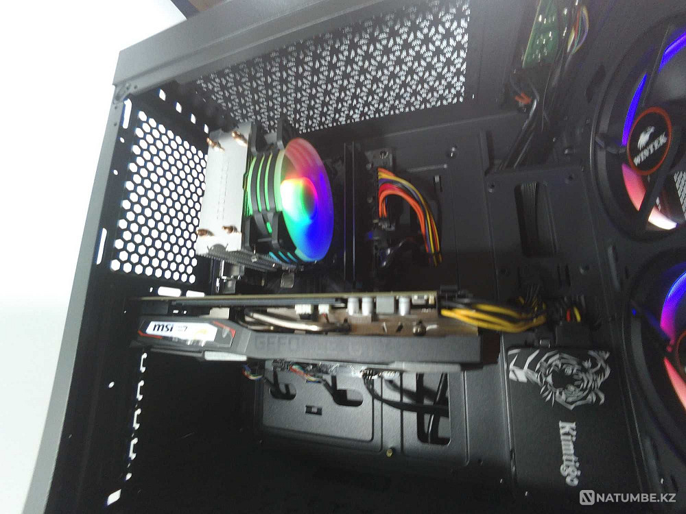 новый игровой Core i3 9100\озу16G\SSD120\HDD1500\GTХ 1650 Алматы - изображение 5