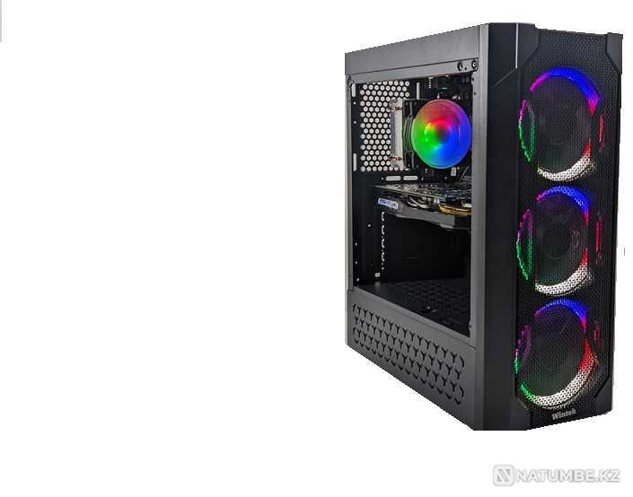 новый игровой Core i3 9100\озу16G\SSD120\HDD1500\GTХ 1650 Алматы - изображение 2