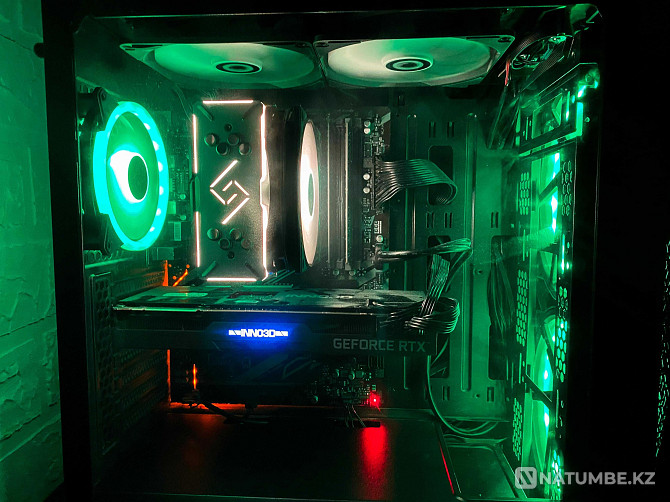 Powerful PC Ryzen 5 3600X. RX 580. RAM 16 GB. Installment plan KASPI 0-0-12 Almaty - photo 4