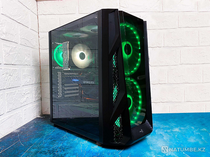 Powerful PC Ryzen 5 3600X. RX 580. RAM 16 GB. Installment plan KASPI 0-0-12 Almaty - photo 8