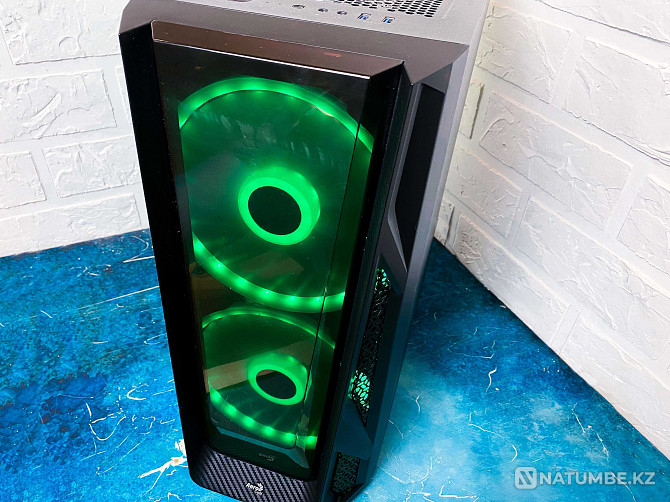 Powerful PC Ryzen 5 3600X. RX 580. RAM 16 GB. Installment plan KASPI 0-0-12 Almaty - photo 1