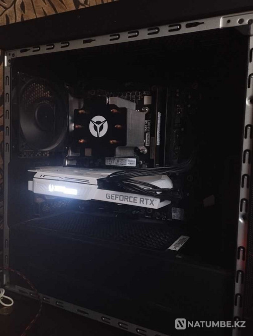 игровой Компьютер с монитором RTX 3060TI CORE I5 11400F Алматы - изображение 2