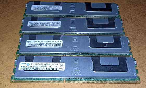Серверная ОЗУ 16gb (4x4gb) DDR3 ECC REG  Алматы