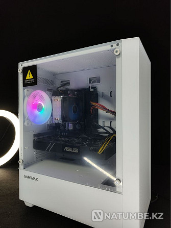 Ақ жәшік. Ойын компьютері (компьютер) - GTX 1060 6 ГБ / 16 ГБ DDR4 / SSD 512 ГБ  Алматы - изображение 1