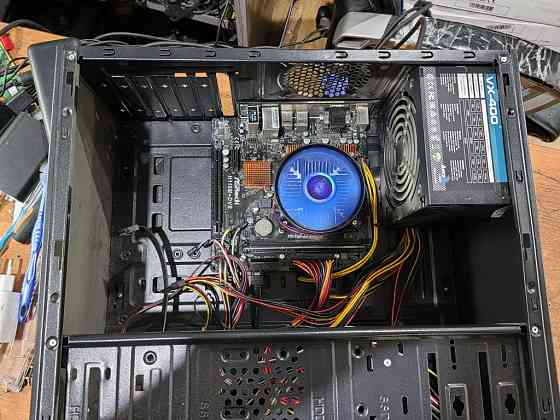 Кейс;процессор Core i3 7100; блок питания; материнская плата Алматы