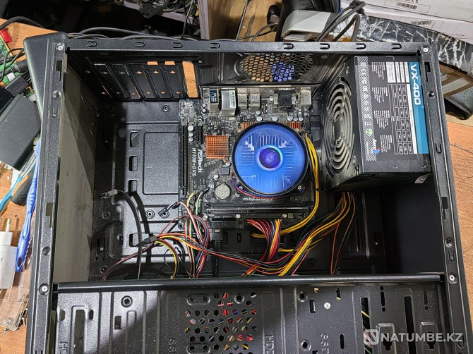 Кейс;процессор Core i3 7100; блок питания; материнская плата Алматы - изображение 2