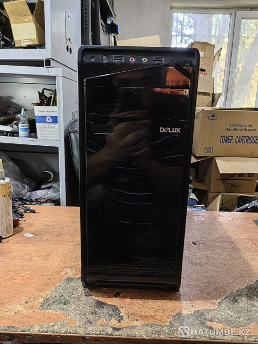 Кейс;процессор Core i3 7100; блок питания; материнская плата Алматы - изображение 1