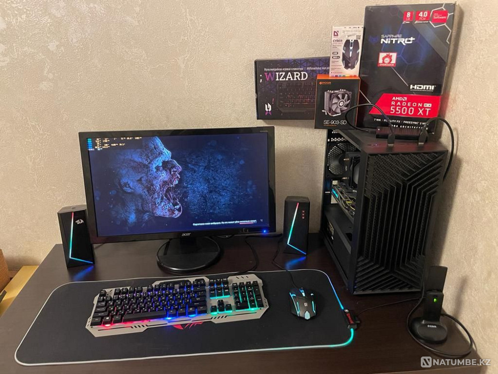 Игровой компьютер 10 поколения в сборе.Kaspi рассрочка. Алматы - изображение 2