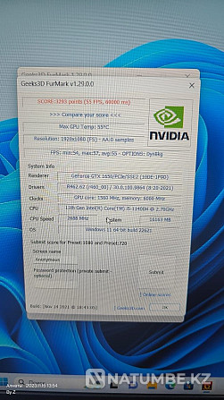 Acer Nitro 5 i5 11400/ОЗУ 16гб/GTX 1650/SSD 512gb Техномакс Алматы - изображение 5