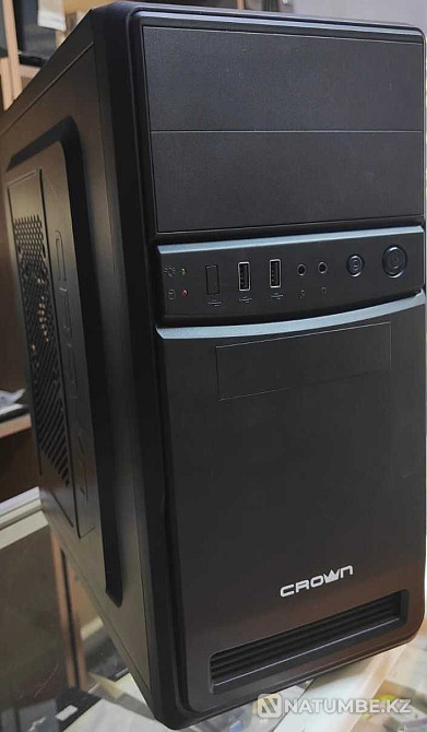 Продам офисный системный блок Core I3 9100/8Gb Алматы - изображение 1