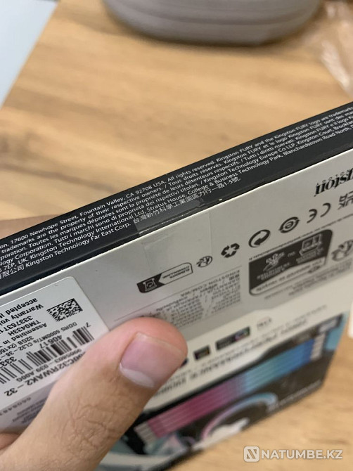 Продам топовый ОЗУ Kingston Fury Renegade 32GB | 2x16GB Алматы - изображение 4