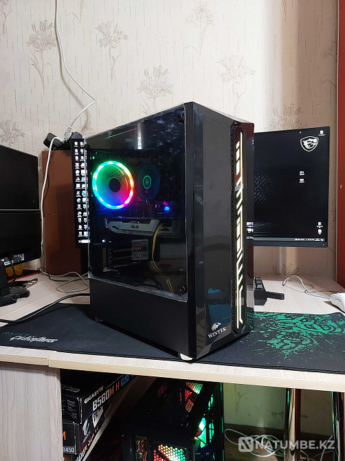 Мощный игровой компьютер I7-6700; GTX1070 8gb Алматы - изображение 1