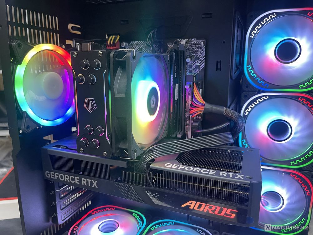 Игровой Системный Блок Core i7-10700F/RAM 16/RTX 4060 8GB Алматы - изображение 2