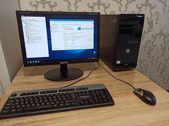 Компьютер для работы и средних игр i3 2120/gt630 2gb/4gb ОЗУ/500gb Алматы
