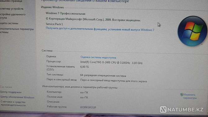 Компьютер в отличном состоянии с монитором 19"; клавиатура; мышь. Алматы - изображение 4