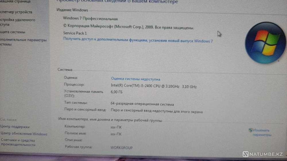 Компьютер в отличном состоянии с монитором 19"; клавиатура; мышь. Алматы - изображение 4