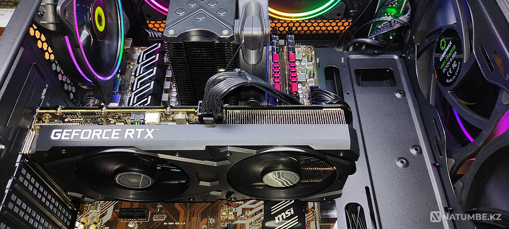 Новый RYZEN 5 5500\DDR4 16GB\RTX 3060Ti 8GB\NVME 1TB Алматы - изображение 4