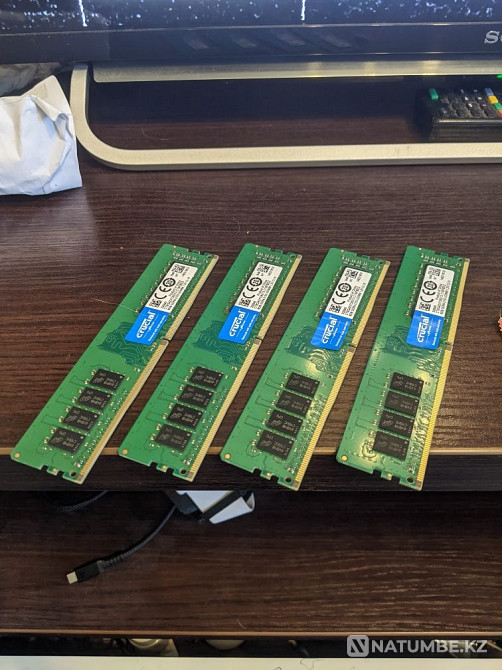 ОЗУ Ddr4 32gb (4 плашки по 8gb) 2133 Алматы - изображение 1